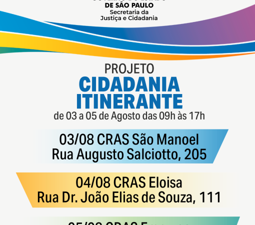Projeto “Cidadania Itinerante”}