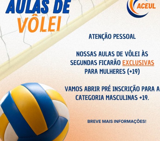 ACEUL INFORMA SOBRE O VÔLEI ADULTO}