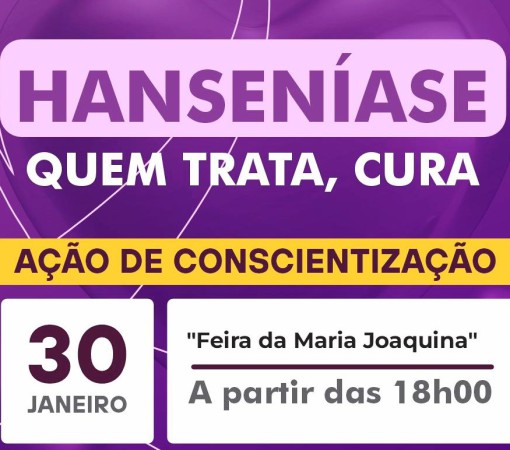 AÇÃO DE CONSCIENTIZAÇÃO DA HANSENÍASE}