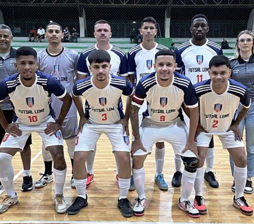 LEME GOLEIA TERRA ROXA E GARANTE VAGA NA TERCEIRA FASE DA COPA RECORD DE FUTSAL SÉRIE PRATA}