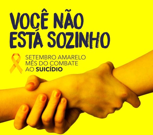 SETEMBRO AMARELO – VOCÊ NÃO ESTÁ SOZINHO, PEÇA AJUDA}