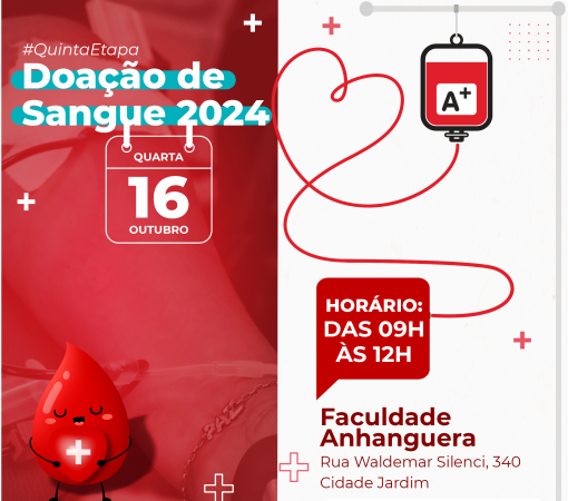 5ª ETAPA DA DOAÇÃO DE SANGUE}