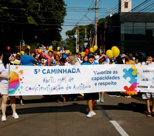 5ª CAMINHADA DE CONSCIENTIZAÇÃO SOBRE O AUTISMO}