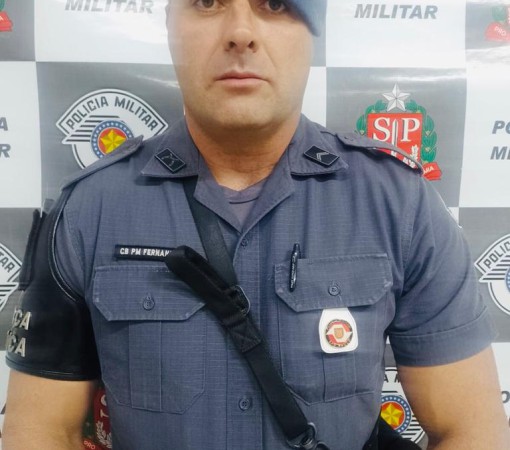 POLICIAL DESTAQUE DO MÊS - CB PM MOACIR APARECIDO FERNANDES}