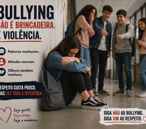 VAMOS FALAR SOBRE BULLYING - UMA VIOLÊNCIA SILENCIOSA QUE DEIXA MARCAS PROFUNDAS}