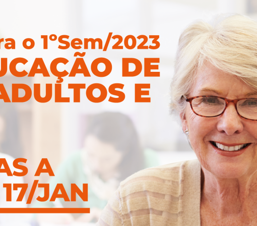 Matrículas abertas para o 1º Semestre da EJAI – 2023}