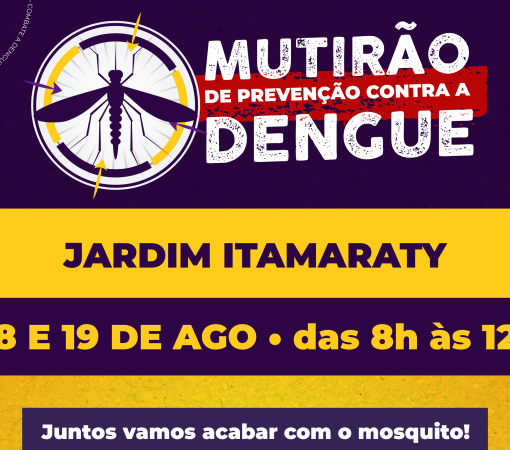 Mutirão contra o Aedes aegypti no Bairro Jardim Itamaraty acontecerá nos dias 18 e 19 de Agosto}