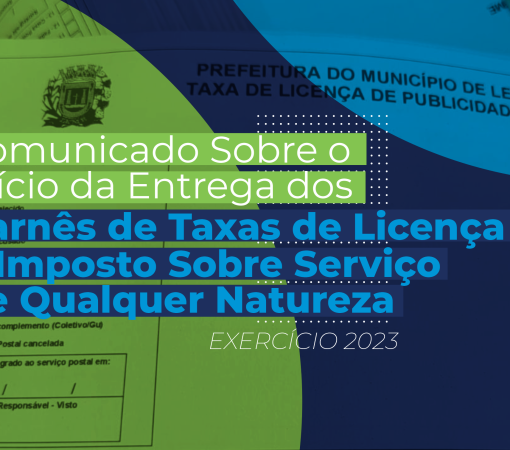 Taxas de Licença e Imposto Sobre Serviço de Qualquer Natureza - 2023}