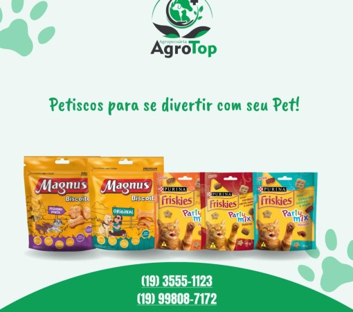 PETISCOS PARA SEUS PETS}