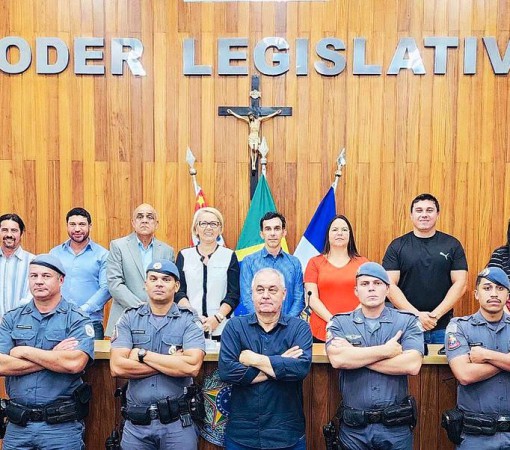 POLICIAIS MILITARES DO 36º BATALHÃO DE POLÍCIA MILITAR DO INTERIOR SÃO HOMENAGEADOS NA CÂMARA MUNICIPAL DE LEME}