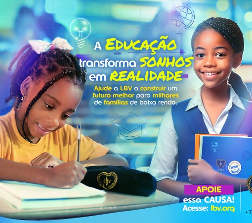 Investir em Educação é um ato de Amor}