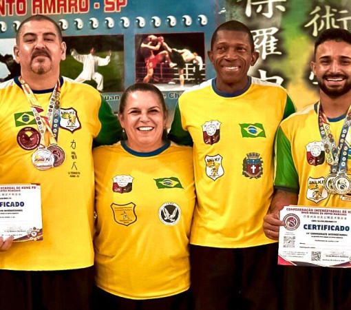 EQUIPE LI TCHUÓ PA CONQUISTA 6 MEDALHAS NO 16° CIKOBAM}