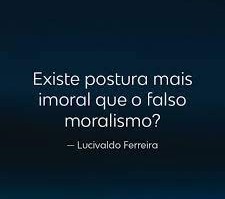 FALSO MORALISMO}
