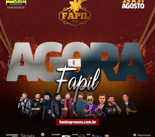 AGORA É FAPIL 2024}