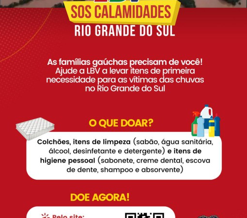 SOS CALAMIDADES RIO GRANDE DO SUL}