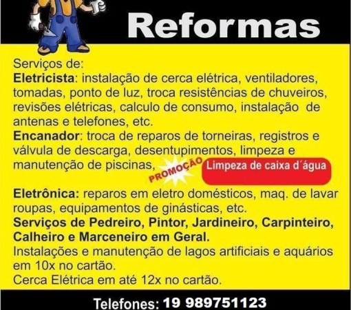 Reparos e Reformas - Calhas e Telhados}