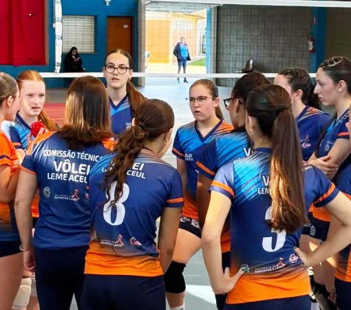 VÔLEI FEMININO LEME/ACEUL ENCERRA PARTICIPAÇÃO NAS OITAVAS DE FINAL DOS JOGOS REGIONAIS}
