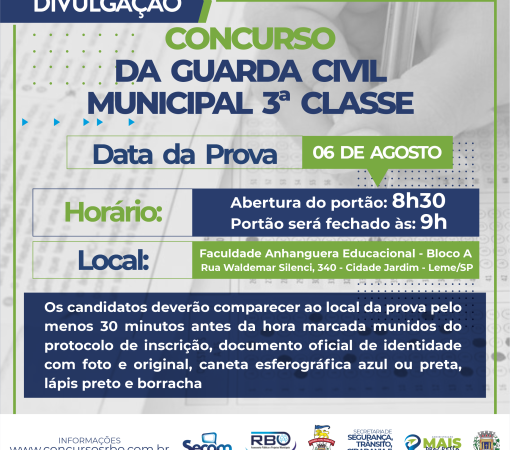 Concurso Guarda Civil Municipal 2023}