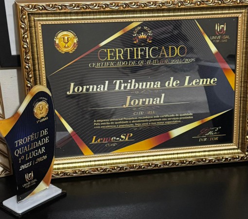 RECONHECIMENTO QUE CONSAGRA UM ANO DE EXCELÊNCIA}