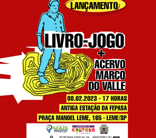 Livro-jogo + Acervo Marco do Valle será lançado em Leme}