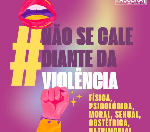 ATENÇÃO: DIGA NÃO À VIOLÊNCIA CONTRA AS MULHERES}