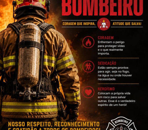 DIA DO BOMBEIRO - HERÓIS QUE DEDICAM A VIDA AO PRÓXIMO}