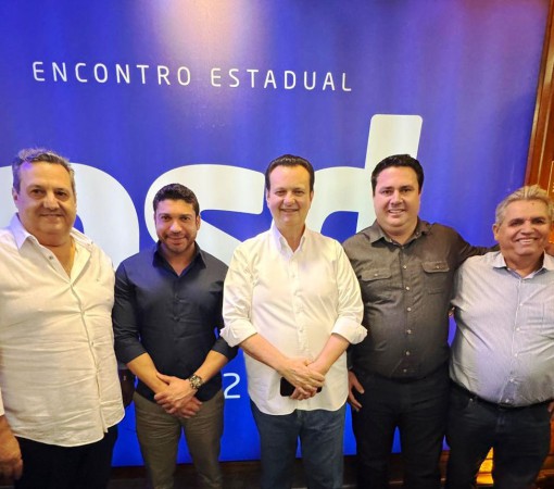 CANDIDATOS ELEITOS PELO PSD EM LEME PARTICIPAM DE ENCONTRO DE LIDERANÇAS DO PARTIDO EM SÃO PAULO}