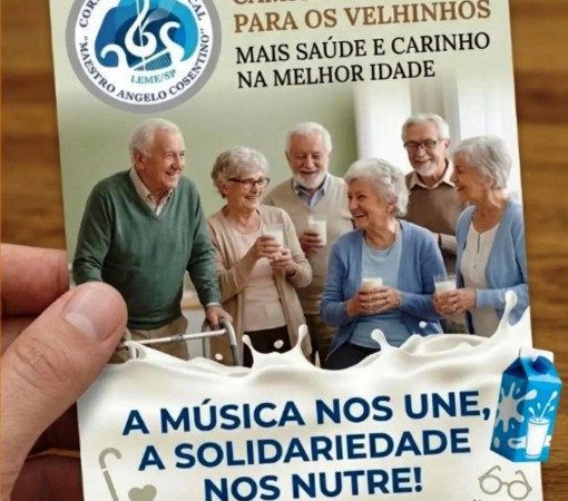 BANDA DE LEME REALIZA CAMPANHA DE ARRECADAÇÃO DE LEITE}