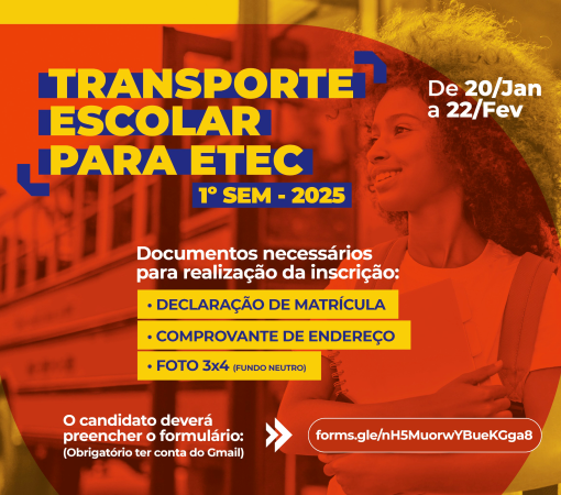 TRANSPORTE DE ALUNOS PARA ETEC - 1º SEMESTRE 2025}