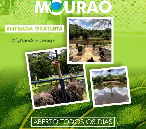 PARQUE ECOLÓGICO MOURÃO COM HORÁRIO DIFERENCIADO DURANTE AS FÉRIAS ESCOLARES}