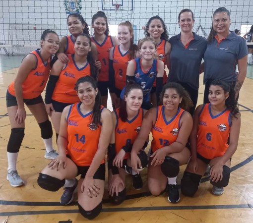 VOLEIBOL FEMININO CATEGORIA INFANTO/JUVENIL - JOGO DO DIA 5 DE AGOSTO}