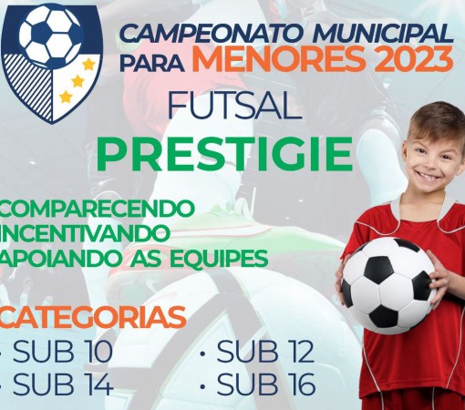 Campeonato Municipal de Futsal de Menores 2023}
