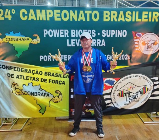 24° CAMPEONATO BRASILEIRO DE POWER BÍCEPS, SUPINO E LEVANTAMENTO TERRA}