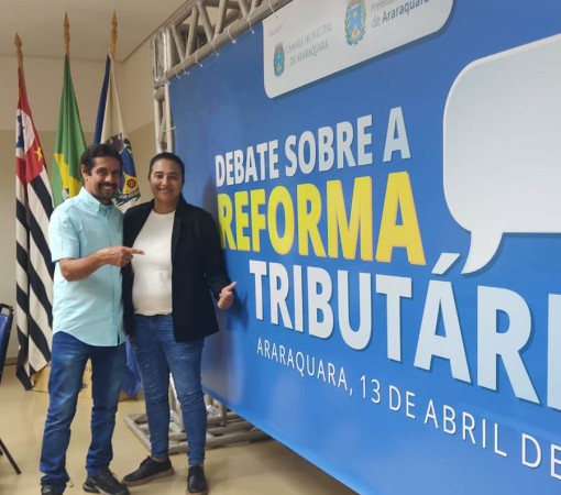 Vereadores, Cintia Grossklauss e Nivaldo Cabeludo representam Leme em evento com a presença da Ministra Simone Tebet}
