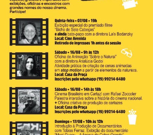 CINEMA BRASILEIRO GANHA ESPAÇO EM LEME COM SESSÕES ESPECIAIS E AÇÕES FORMATIVAS NO CINE AVENIDA}