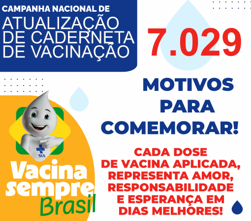 CAMPANHA DE NACIONAL DE ATUALIZAÇÃO DA CADERNETA DE VACINAÇÃO 2025 APRESENTOU EXCELENTE ADESÃO}