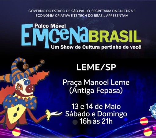 Palco Móvel Emcena Brasil}