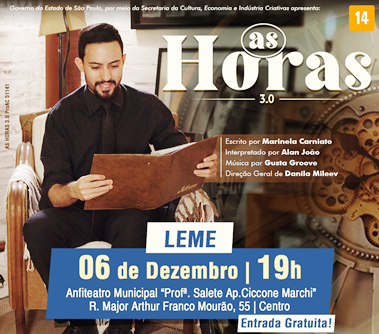 PEÇA TEATRAL “AS HORAS”}