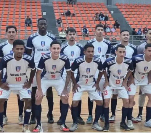 LEME ENFRENTA PONTAL PELAS OITAVAS DE FINAL DA COPA RECORD DE FUTSAL}