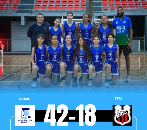 BASQUETE FEMININO: CAMPEÃS SUB-17 DE LEME}