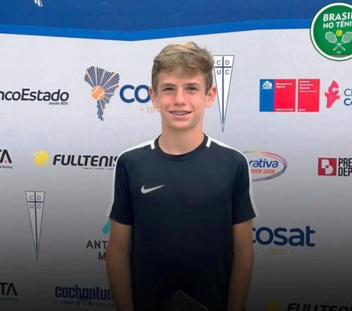 O TENISTA LEMENSE MIGUEL É CAMPEÃO NO CHILE}