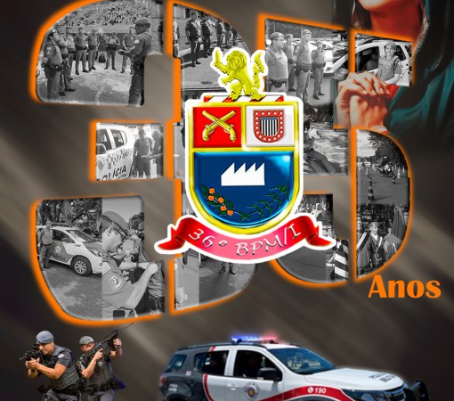 35 ANOS DO 36º BPM/I - TRIGÉSIMO SEXTO BATALHÃO DE POLÍCIA MILITAR DO INTERIOR}