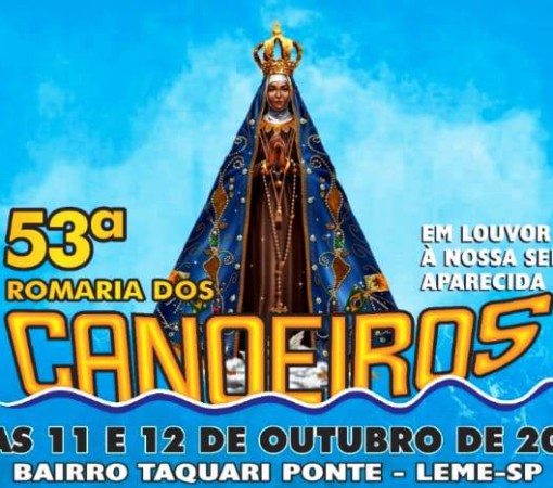 53ª ROMARIA DOS CANOEIROS CELEBRA FÉ E TRADIÇÃO NO BAIRRO TAQUARI PONTE}