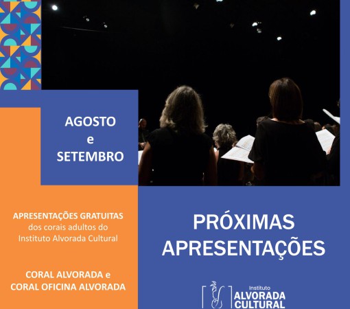 CORAL ALVORADA E CORAL OFICINA ALVORADA TRAZENDO MUITA MÚSICA CORAL PARA LEME: ANOTEM NA AGENDA}