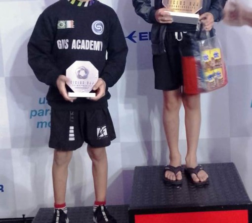 O ATLETA KALEB ÂNGELO É CAMPEÃO DO CAMPEONATO CICLOS BJJ CHAMPIONS}