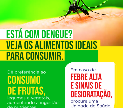ORIENTAÇÕES NUTRICIONAIS EM CASO DE DENGUE}