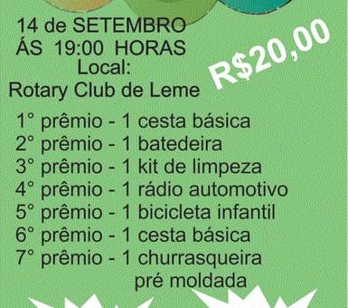 SHOW DE PRÊMIOS NO ROTARY}