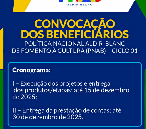 PREFEITURA DE LEME CONVOCA BENEFICIÁRIOS DA PNAB PARA PRESTAÇÃO DE CONTAS DOS PROJETOS CULTURAIS}
