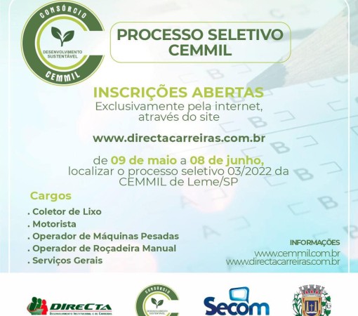 PROCESSO SELETIVO - CEMMIL}