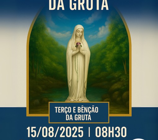 REINAUGURAÇÃO DA GRUTA}